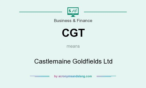 What does CGT mean? It stands for Castlemaine Goldfields Ltd