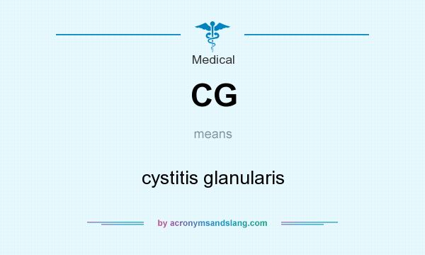 What does CG mean? It stands for cystitis glanularis
