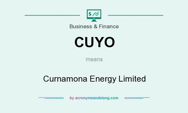 What does CUYO mean? It stands for Curnamona Energy Limited