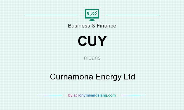 What does CUY mean? It stands for Curnamona Energy Ltd