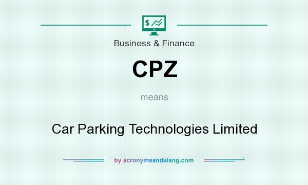 What does CPZ mean? It stands for Car Parking Technologies Limited