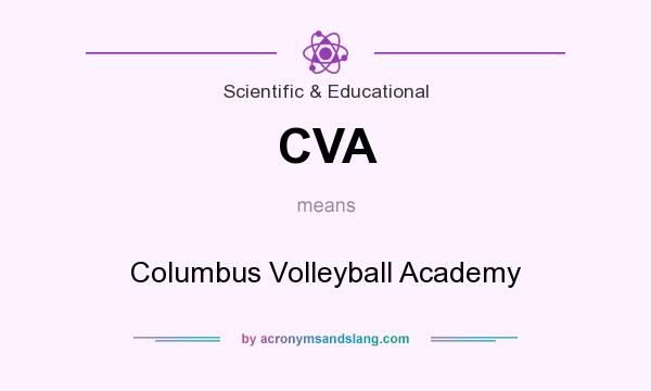 What does CVA mean? It stands for Columbus Volleyball Academy