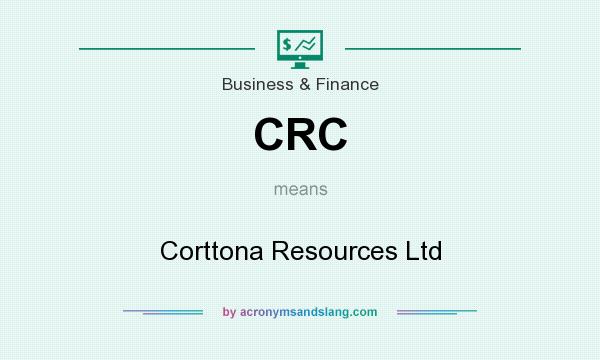 What does CRC mean? It stands for Corttona Resources Ltd