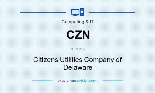 What does CZN mean? It stands for Citizens Utilities Company of Delaware