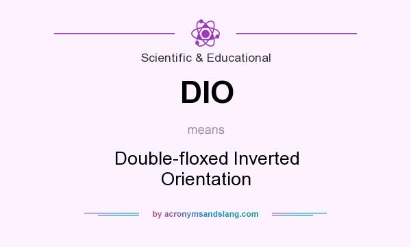 What does DIO mean? It stands for Double-floxed Inverted Orientation