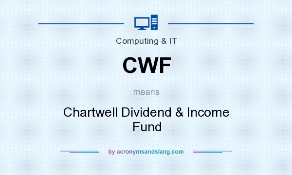 What does CWF mean? It stands for Chartwell Dividend & Income Fund