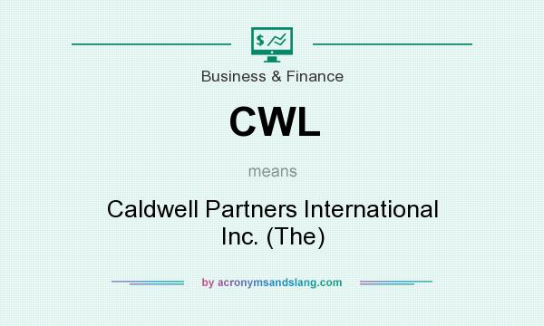 What does CWL mean? It stands for Caldwell Partners International Inc. (The)
