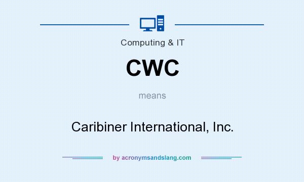 What does CWC mean? It stands for Caribiner International, Inc.