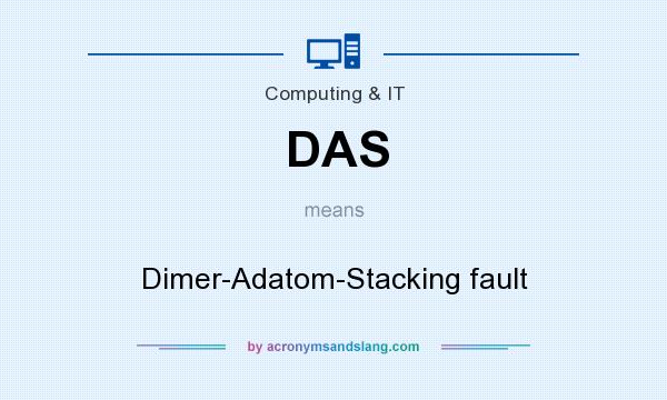 What does DAS mean? It stands for Dimer-Adatom-Stacking fault