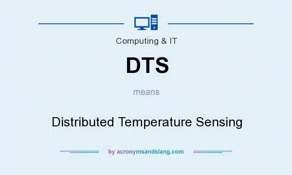 What does DTS mean? It stands for Distributed Temperature Sensing