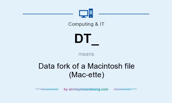 What does DT_ mean? It stands for Data fork of a Macintosh file (Mac-ette)