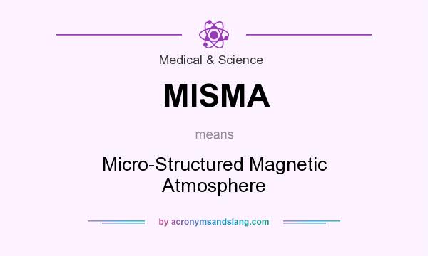 What does MISMA mean? It stands for Micro-Structured Magnetic Atmosphere