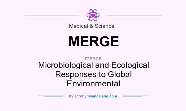 What does MERGE mean? It stands for Microbiological and Ecological Responses to Global Environmental