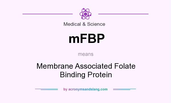 What does mFBP mean? It stands for Membrane Associated Folate Binding Protein
