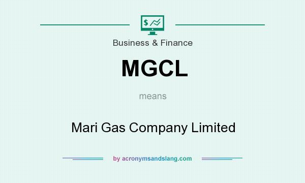 What does MGCL mean? It stands for Mari Gas Company Limited