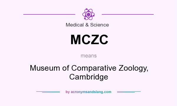 What does MCZC mean? It stands for Museum of Comparative Zoology, Cambridge