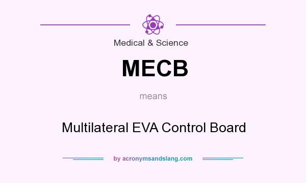 What does MECB mean? It stands for Multilateral EVA Control Board
