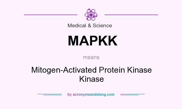 What does MAPKK mean? It stands for Mitogen-Activated Protein Kinase Kinase