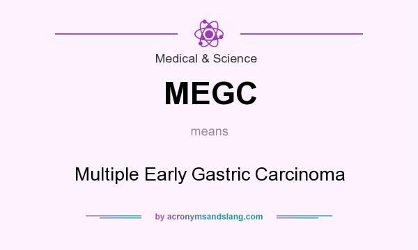 What does MEGC mean? It stands for Multiple Early Gastric Carcinoma