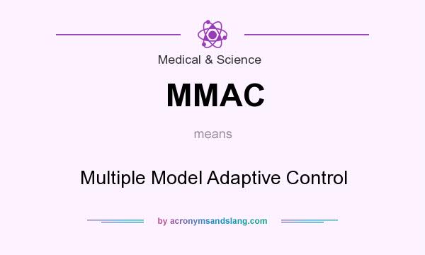What does MMAC mean? It stands for Multiple Model Adaptive Control