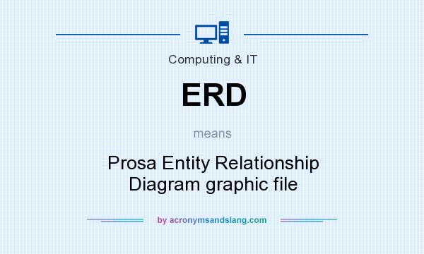 What does ERD mean? It stands for Prosa Entity Relationship Diagram graphic file