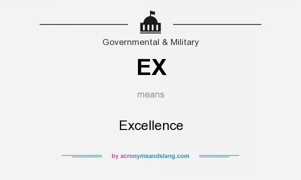 What does EX mean? It stands for Excellence