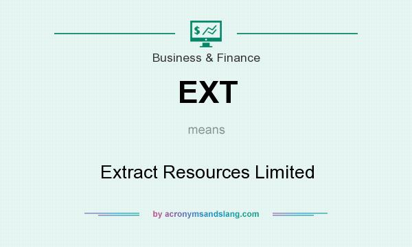What does EXT mean? It stands for Extract Resources Limited