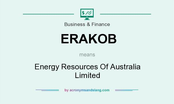 What does ERAKOB mean? It stands for Energy Resources Of Australia Limited