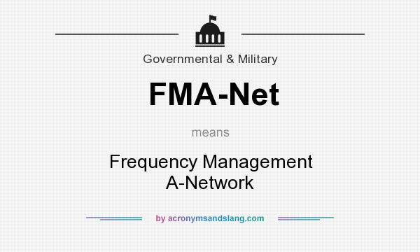 What does FMA-Net mean? It stands for Frequency Management A-Network