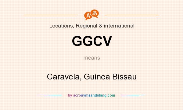 What does GGCV mean? It stands for Caravela, Guinea Bissau