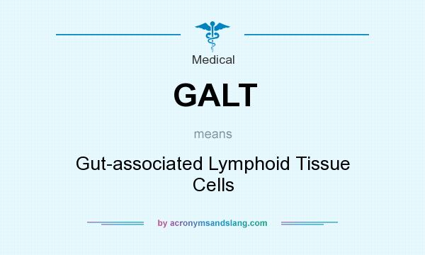 What does GALT mean? It stands for Gut-associated Lymphoid Tissue Cells