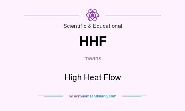 What does HHF mean? It stands for High Heat Flow