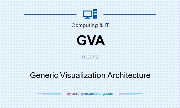 What does GVA mean? It stands for Generic Visualization Architecture