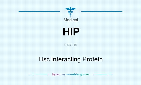 What does HIP mean? It stands for Hsc Interacting Protein