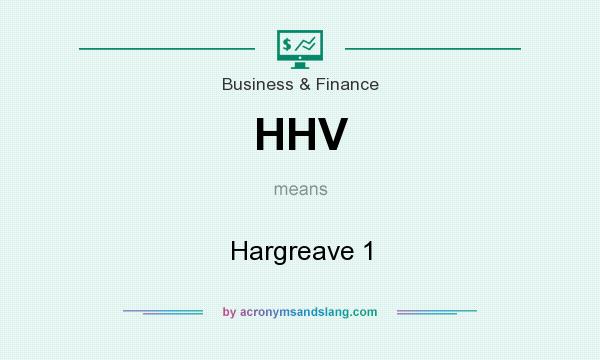 What does HHV mean? It stands for Hargreave 1