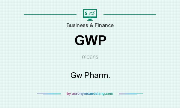 What does GWP mean? It stands for Gw Pharm.