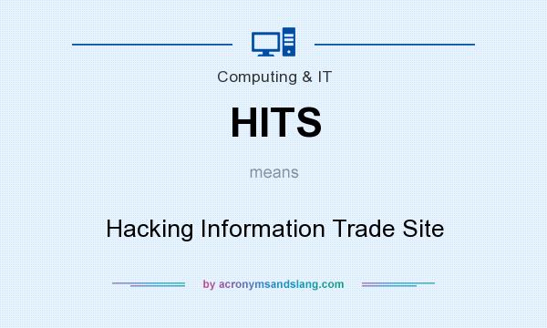 What does HITS mean? It stands for Hacking Information Trade Site