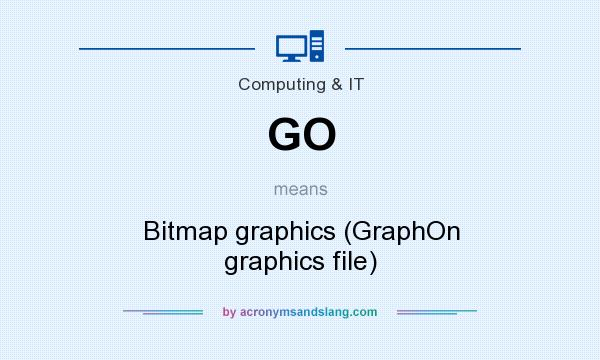 What does GO mean? It stands for Bitmap graphics (GraphOn graphics file)