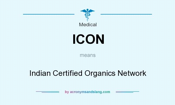 What does ICON mean? It stands for Indian Certified Organics Network