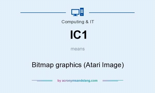 What does IC1 mean? It stands for Bitmap graphics (Atari Image)