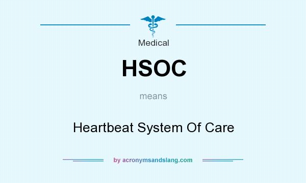 What does HSOC mean? It stands for Heartbeat System Of Care