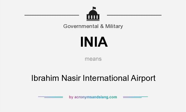 What does INIA mean? It stands for Ibrahim Nasir International Airport