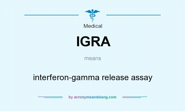 What does IGRA mean? It stands for interferon-gamma release assay