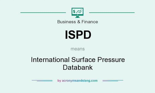 What does ISPD mean? It stands for International Surface Pressure Databank