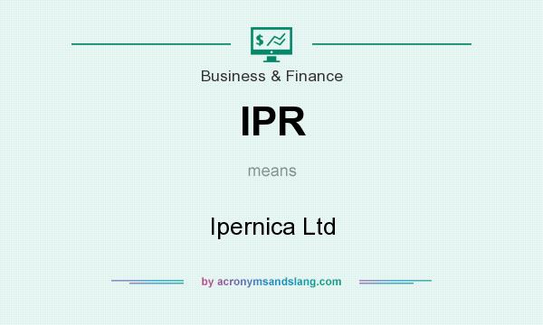 What does IPR mean? It stands for Ipernica Ltd