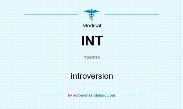 What does INT mean? It stands for introversion