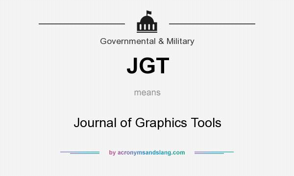 What does JGT mean? It stands for Journal of Graphics Tools