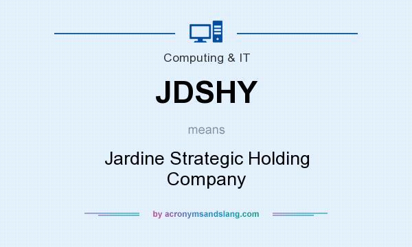 What does JDSHY mean? It stands for Jardine Strategic Holding Company