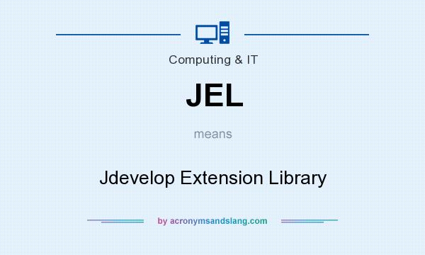 What does JEL mean? It stands for Jdevelop Extension Library