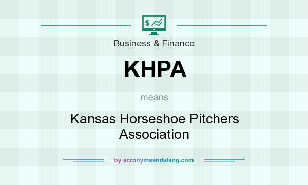 What does KHPA mean? It stands for Kansas Horseshoe Pitchers Association